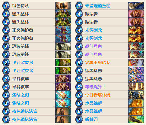 炉石传说3月天梯T1卡组:魔块术阅兵骑鱼人骑奥秘法 炉石传说3月天梯T1卡组:魔块术阅兵骑鱼人骑奥秘法
