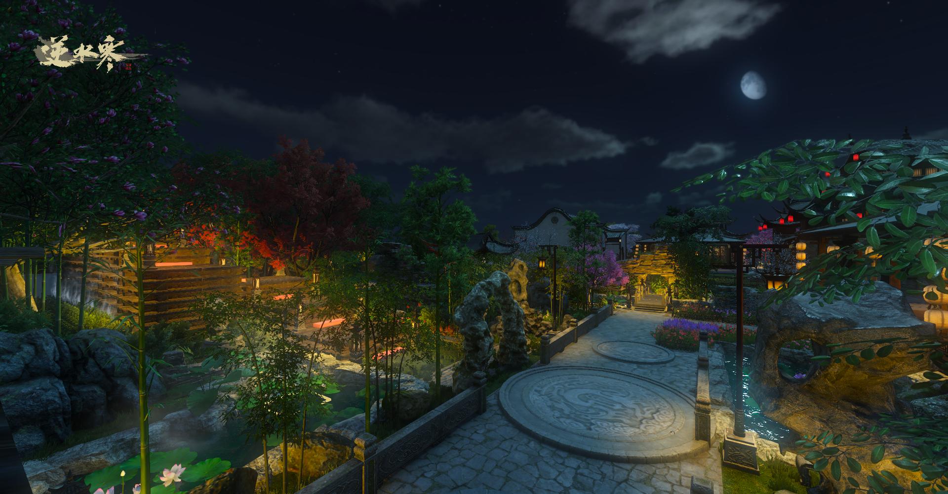 【庄园灯光秀】游戏里的夜景也可以如此之美