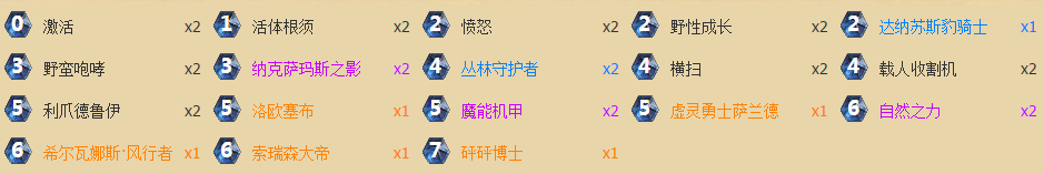 炉石传说萨兰毒瘤德卡组 怪异却不失强度