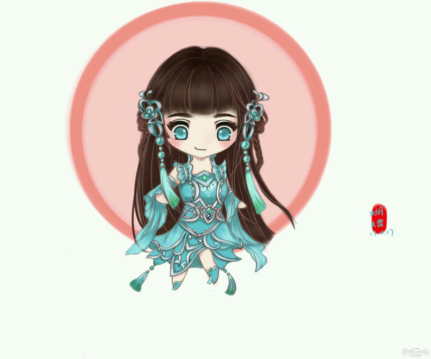 求奶妈的卡通版头像呀