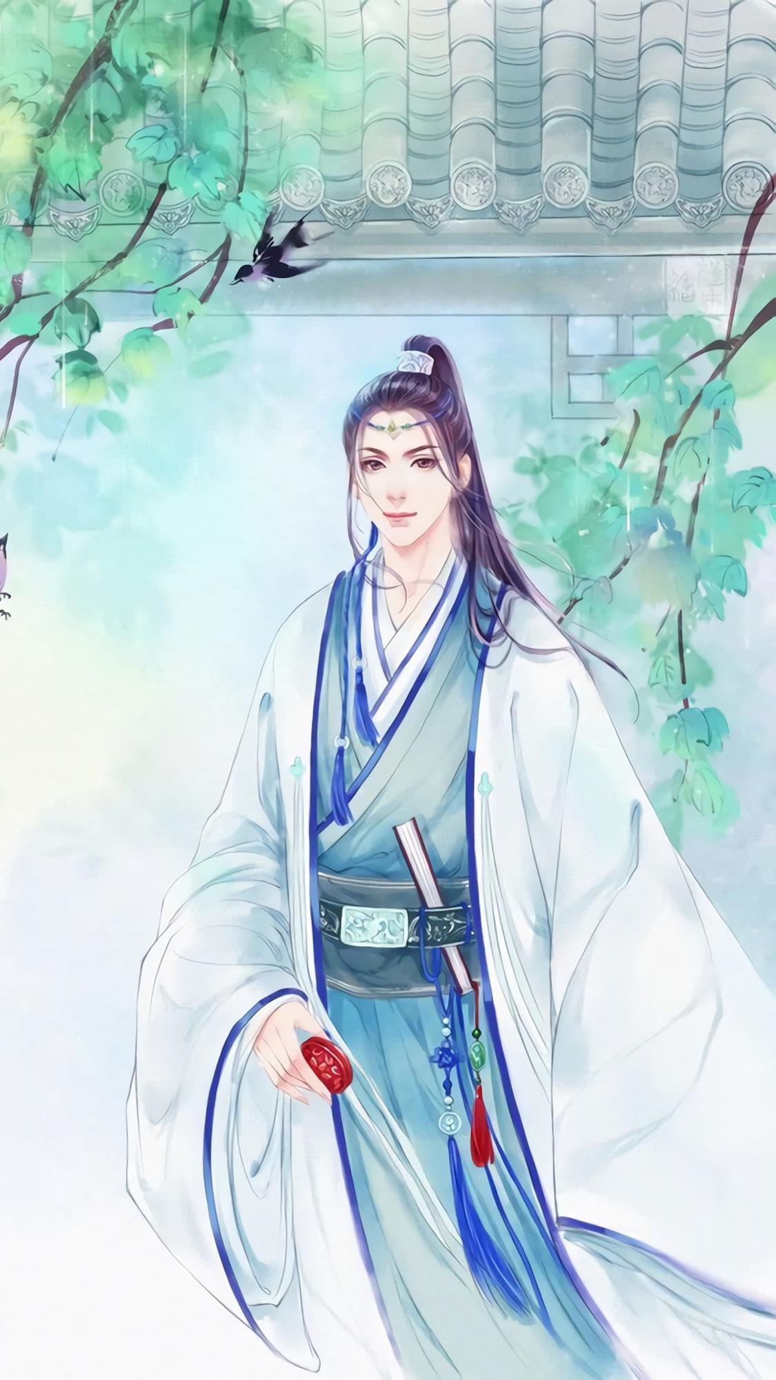 来一波古风造型推荐(男),希望能上架游戏